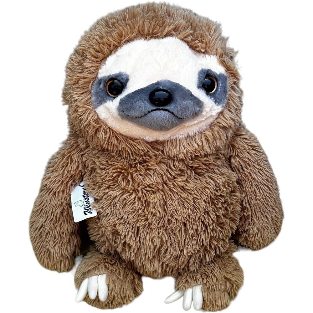 Winsterch Fluffy Giant Sloth Bear Stuffed Animal Toy Kids Brown 22” 2023